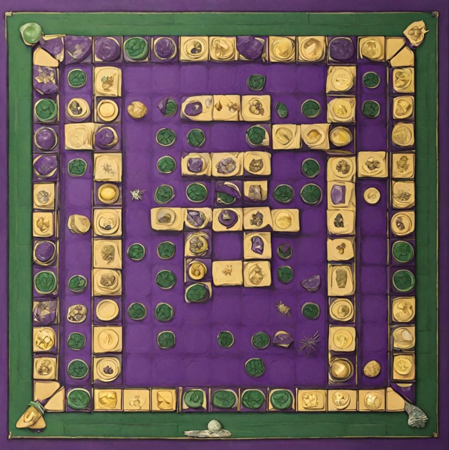 mardi gras board game