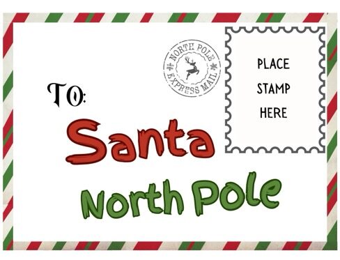 Santa Postcard