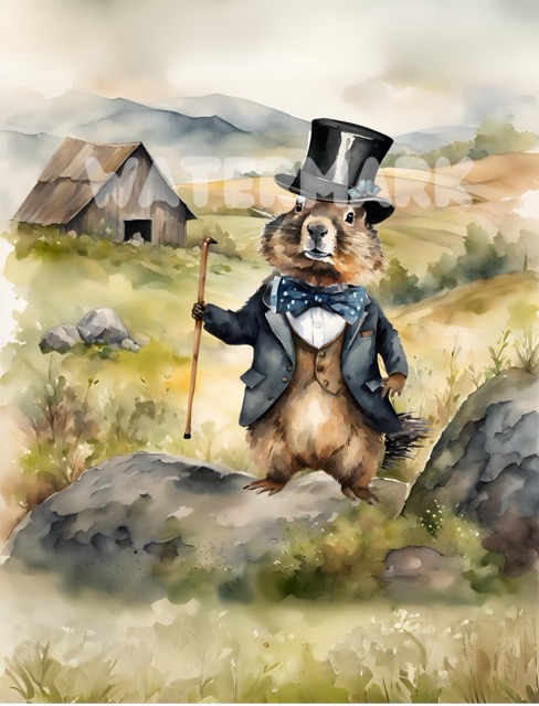 Groundhog Gentleman