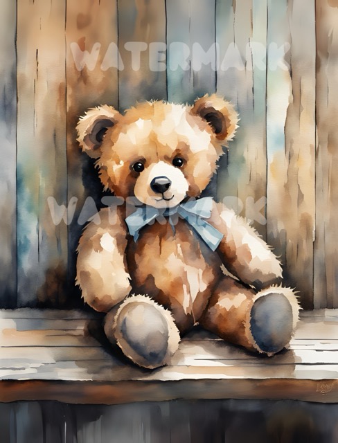 Primitive Teddy Blue