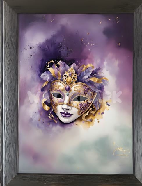 Mardi Gras Mask 4